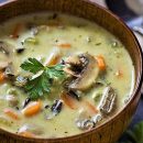 آموزش آشپزی با قارچ - طرز تهیه سوپ هویج و هویج با سس شیر