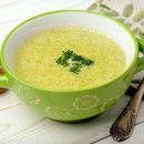 آموزش آشپزی با قارچ - طرز تهیه سوپ کلم بروکلی خامه ای با قارچ