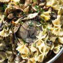 آموزش آشپزی با قارچ - طرز تهیه پاستا قارچ و اسفناج