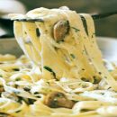 آموزش آشپزی با قارچ - طرز تهیه اسپاگتی با قارچ - غذای گیاهی