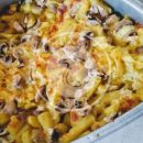 آموزش آشپزی با قارچ - طرز تهیه سیب زمینی با قارچ و پنیر