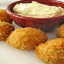 آموزش آشپزی با قارچ - طرز تهیه توپک مرغ و قارچ سوخاری