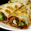انواع دست پیچ های خوشمزه طرز تهیه دست پیچ گوشت و قارچ