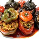 آموزش آشپزی با قارچ - طرز تهیه دلمه بادمجان و قارچ