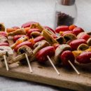 آموزش آشپزی با قارچ - طرز تهیه کباب گیاهی با قارچ - غذای گیاهی