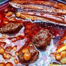 آموزش آشپزی با قارچ - طرز تهیه خورشت قیمه با قارچ - غذای گیاهی
