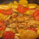 آموزش آشپزی با قارچ - طرز تهیه تاس کباب بوقلمون و قارچ