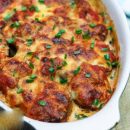 آموزش آشپزی با قارچ - طرز تهیه سوفله کدو بامجان و قارچ غذا با کدو و بادمجان