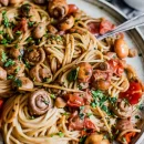 طرز تهیه پاستا با قارچ به سبک ایتالیایی