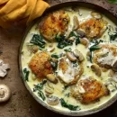 طرز تهیه خوراک مورغ و قارچ به چند روش