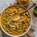 آموزش آشپزی با قارچ - طرز تهیه خورشت کاری با قارچ - غذای گیاهی - غذای رژیمی