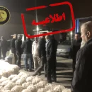 جمع آوری بار مازاد قارچ در بازار