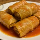 طرز تهیه دلمه کلم برگ یا دلمه کلم پیچ (cabbage roll) همراه با ویدیوی آموزشی