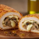 طرز تهیه رولت مرغ و قارچ ساده