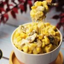 طرز تهیه ذرت مکزیکی با قارچ