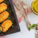 طرز تهیه کروکت یا کراکت قارچ سوخاری به عنوان یک غذای گیاهی