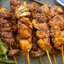 کباب چوبی قارچ یال شیر