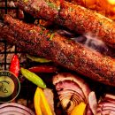 پخت کباب با مامو: گوشت گیاهی قارچ بنیاد