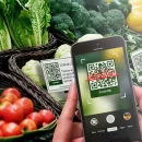 عرضه محصولات گلخانه‌ای با شناسه QR کد
