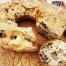 دستور پخت کیک قارچ و سوسیس - سوفله سوسیس و قارچ