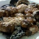 آموزش آشپزی با قارچ - طرز تهیه قارچ پنیری یا قارچ با پنیر پیتزا
