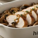 آموزش آشپزی با قارچ - طرز تهیه خوراک بوقلمون و قارچ مکزیکی