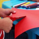 کاردستی قارچ با کاغذ رنگی ها