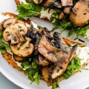 طرز تهیه تست سبزیجات و قارچ